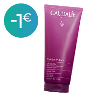 -1€. Gel douche thé des vignes.