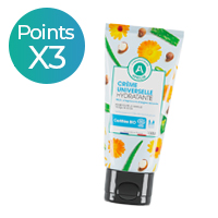 Point X3. Gel douche karité bio.
