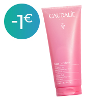 -1€. Gel douche rose de vigne.