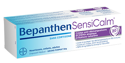 BEPANTHENSENSICALM
Crème anti-démangeaisons
50 g