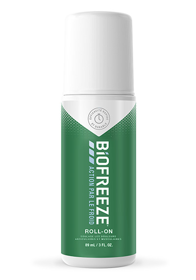 BIOFREEZE
Roll-on
Sensation de froid rapide
89 mL
