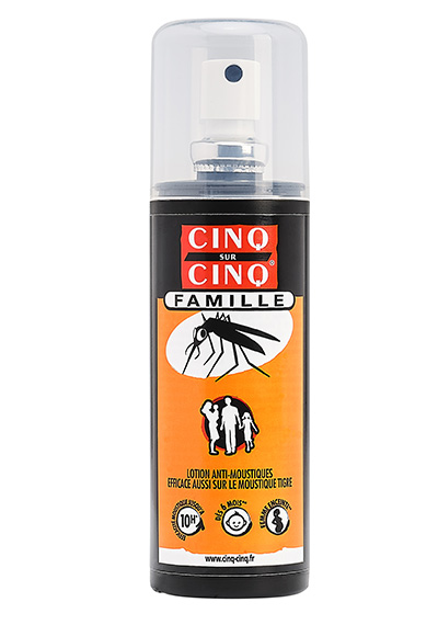 CINQ SUR CINQ®
Spray famille
100 mL