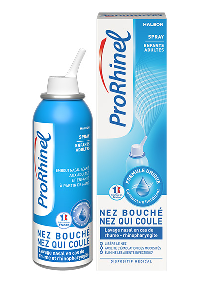 PRORHINEL
Spray nasal enfants et adultes
100 mL
