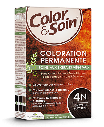 COLOR & SOIN®
4N
Châtain Naturel