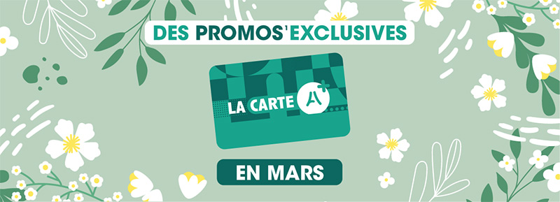 Des promos exclusives en février