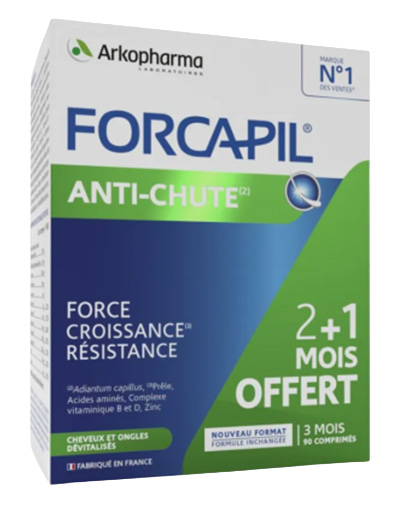 FORCAPIL® 
Anti-chute 
180 comprimés 
