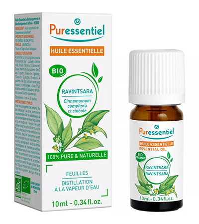 PURESSENTIEL 
Huile Essentielle 
Ravintsara 
10 mL 