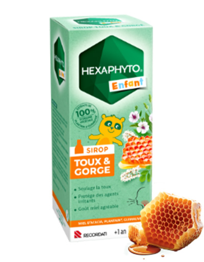 HEXAPHYTO® 
Enfant 
Sirop Toux et Gorge 
150 mL 