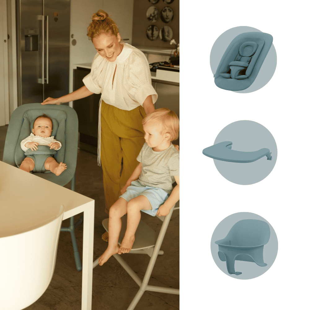 PACK 4-EN-1 LEMO : TRANSAT & CHAISE HAUTE ÉVOLUTIVE DE CYBEX
